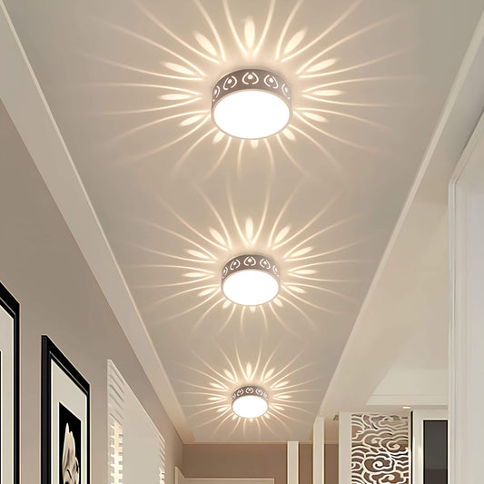 Moderne LED-Deckenleuchte - für Eingang, Flur und Balkon