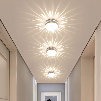 Moderne LED-Deckenleuchte - für Eingang, Flur und Balkon