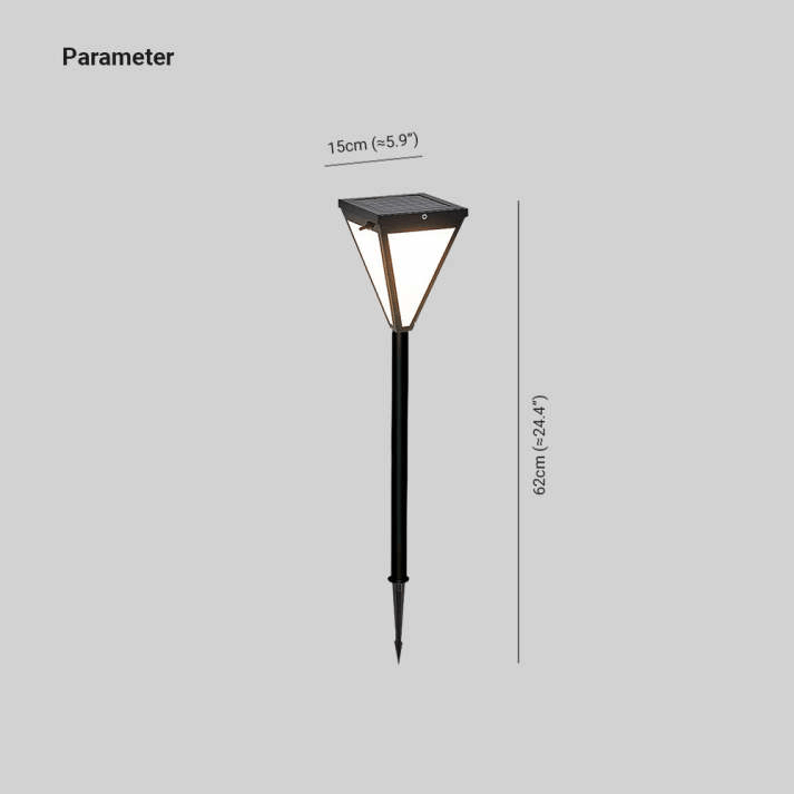 Frendorf | Moderne LED Außenlampe | Außenbeleuchtung für Garten und Haus
