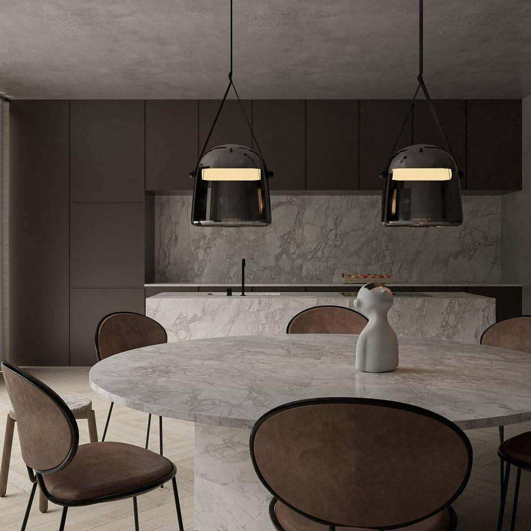 Frendorf | NeoLume Pendelleuchte | Elegantes Design | Dimmbares LED Licht | Modernes Dekor