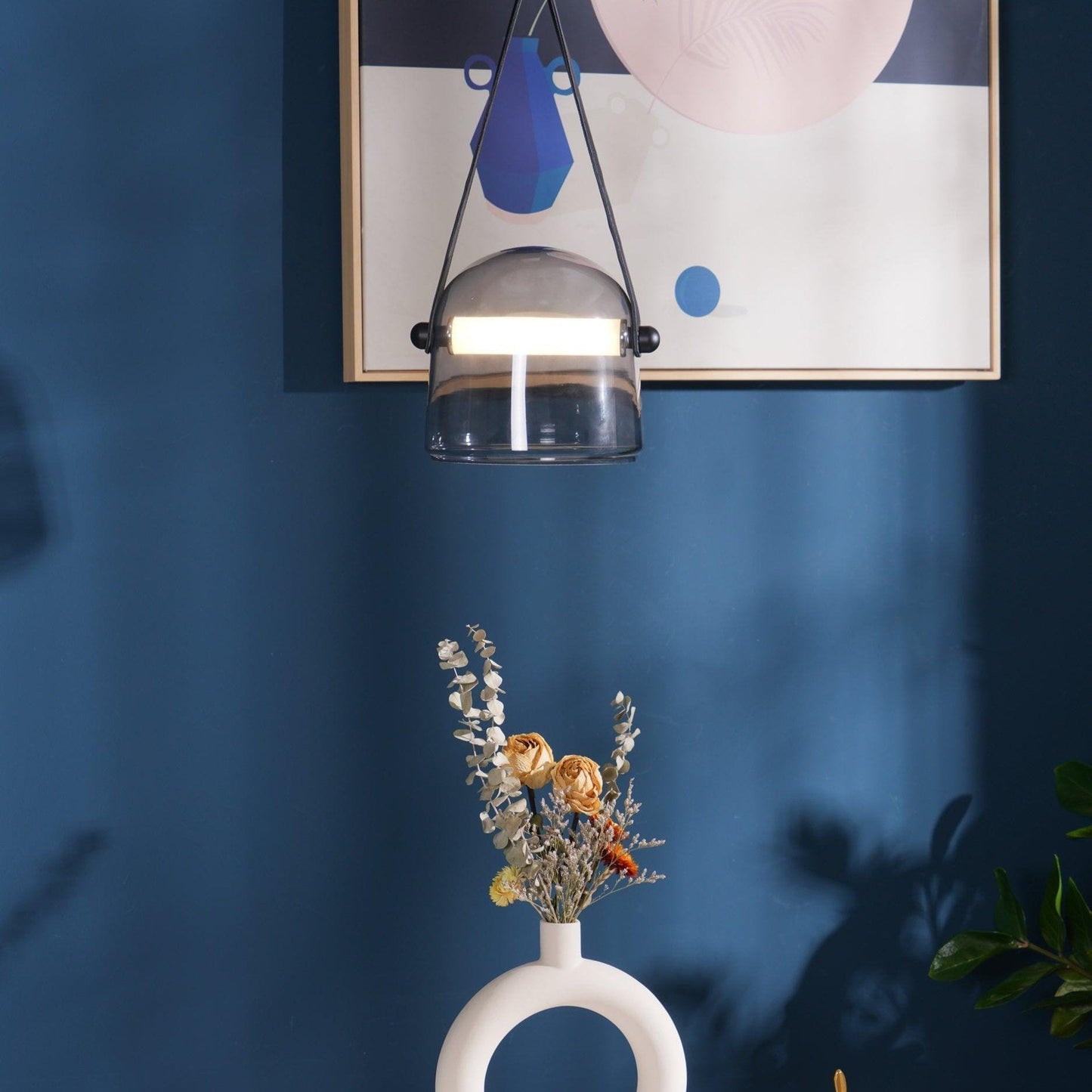 Frendorf | NeoLume Pendelleuchte | Elegantes Design | Dimmbares LED Licht | Modernes Dekor
