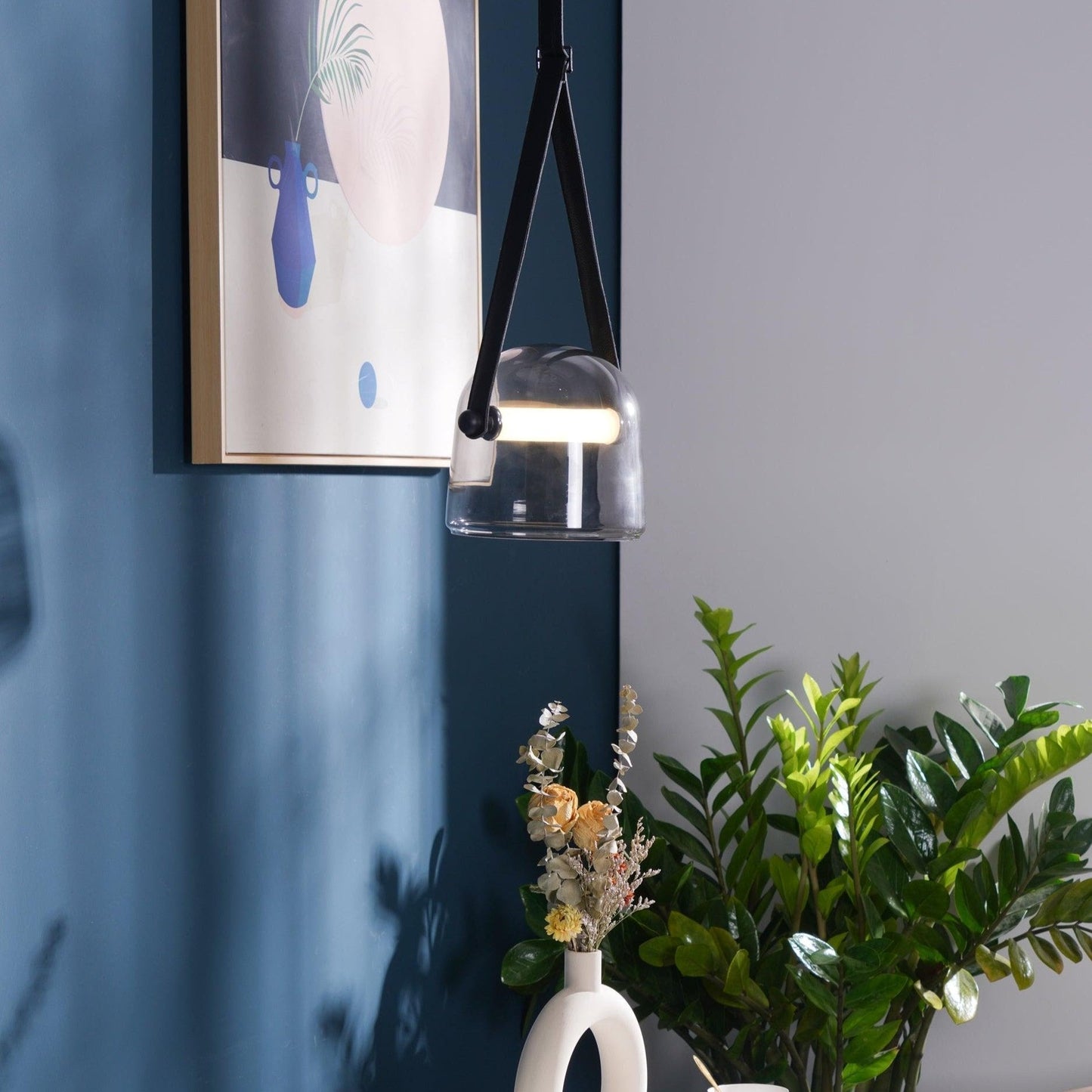 Frendorf | NeoLume Pendelleuchte | Elegantes Design | Dimmbares LED Licht | Modernes Dekor