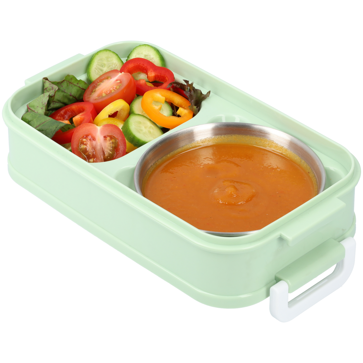 Frendorf | Auslaufsichere Lunchbox mit Suppenschale | BPA-freie Bento-Box | Tragbarer Lebensmittelbehälter für Erwachsene & Kinder