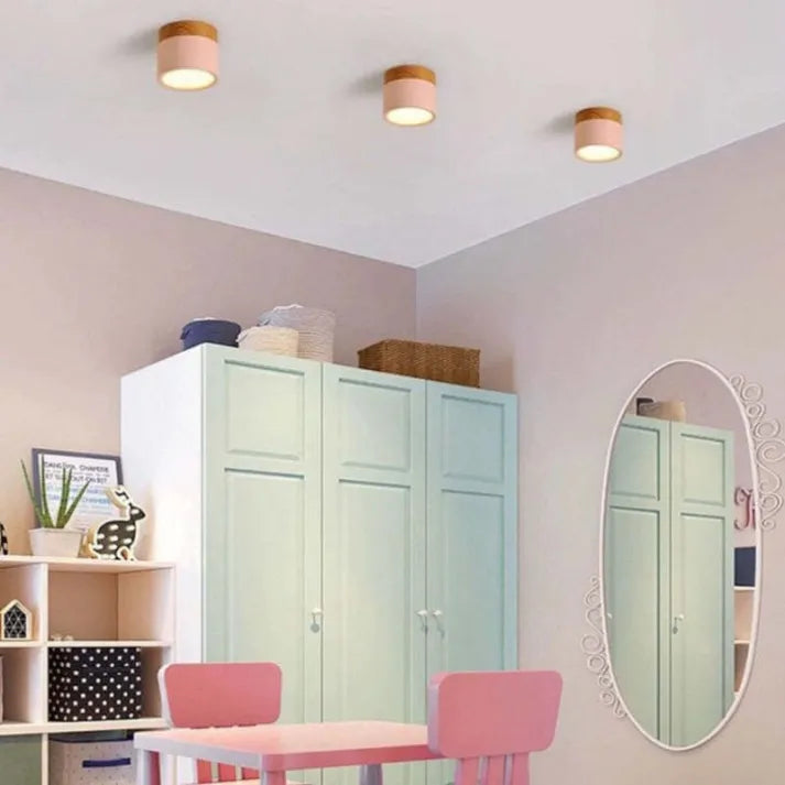 Skandinavische LED Deckenleuchte für einen schlanken Look