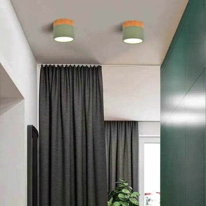 Skandinavische LED Deckenleuchte für einen schlanken Look