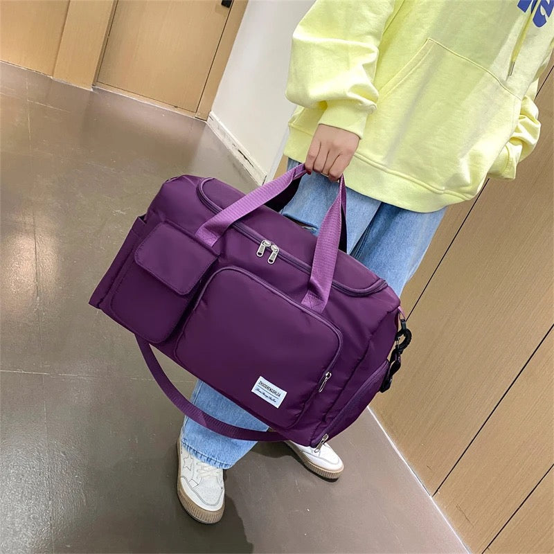 Frendorf | Multi-Taschen Reisetasche, Sport- und Gymnastik-Duffle mit separatem Schuhfach