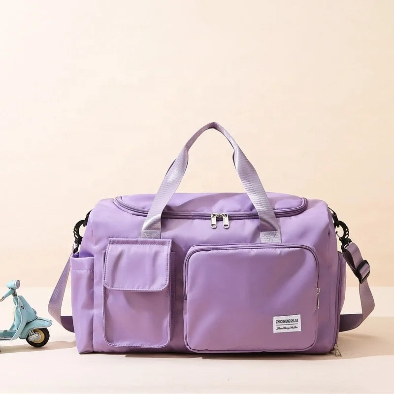 Frendorf | Multi-Taschen Reisetasche, Sport- und Gymnastik-Duffle mit separatem Schuhfach