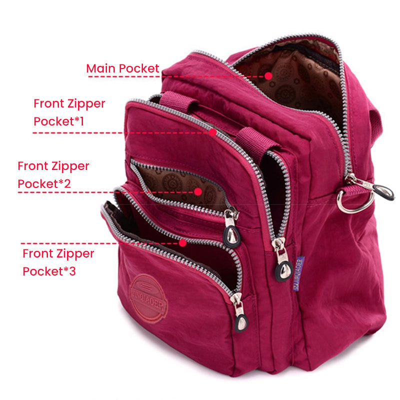 Frendorf | FlexiBag | 3 in 1 wasserdichte multifunktionele trendige crossbody tas