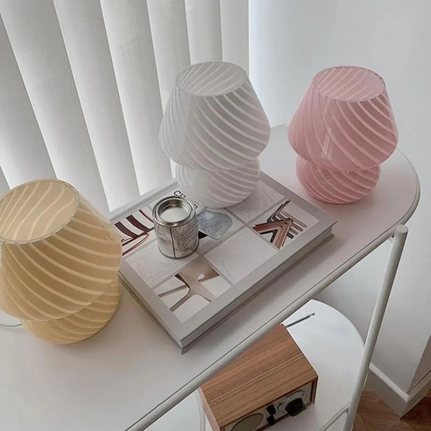 Murano Glas Tischlampe - Elegant und Einzigartig