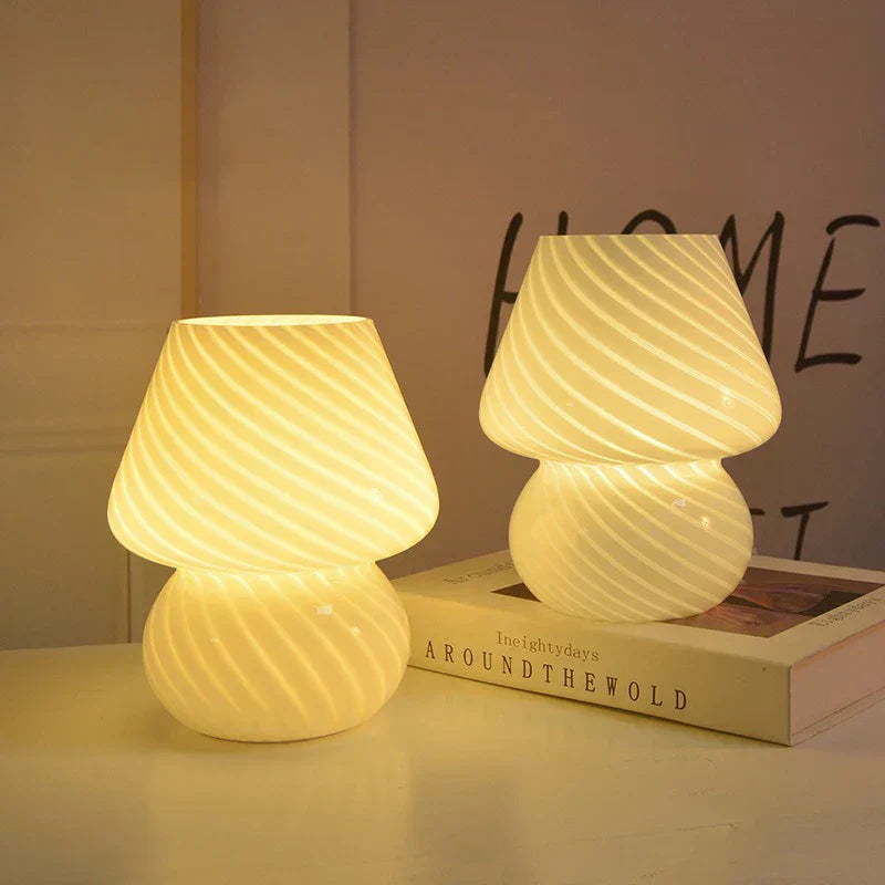 Murano Glas Tischlampe - Elegant und Einzigartig