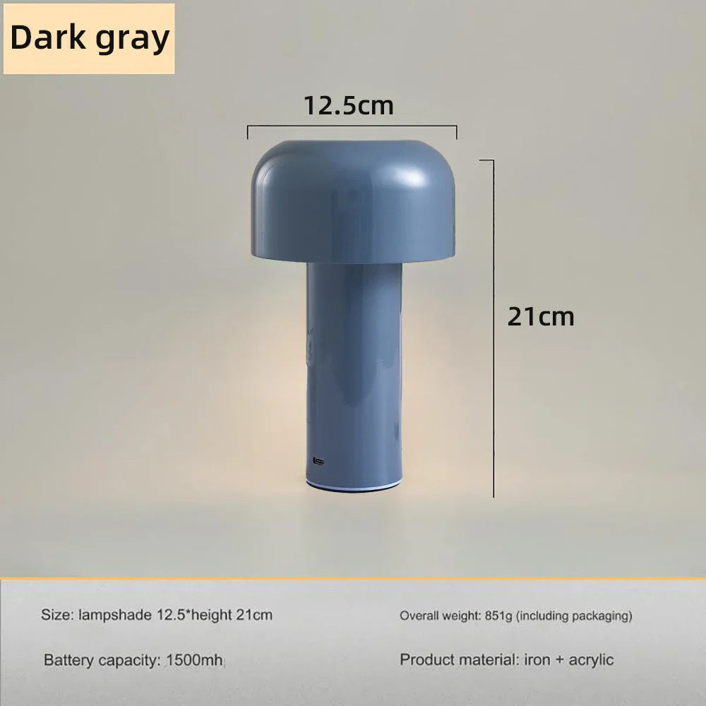 Wiederaufladbare Pilzlampe