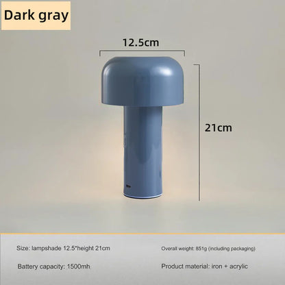 Wiederaufladbare Pilzlampe