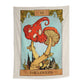 Pilz Tarot Wandteppich