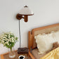 Frendorf | AetherWood Pilz Holz Wandleuchte | Handgefertigt | Rustikales Design | Wandbeleuchtung für Wohnzimmer & Schlafzimmer