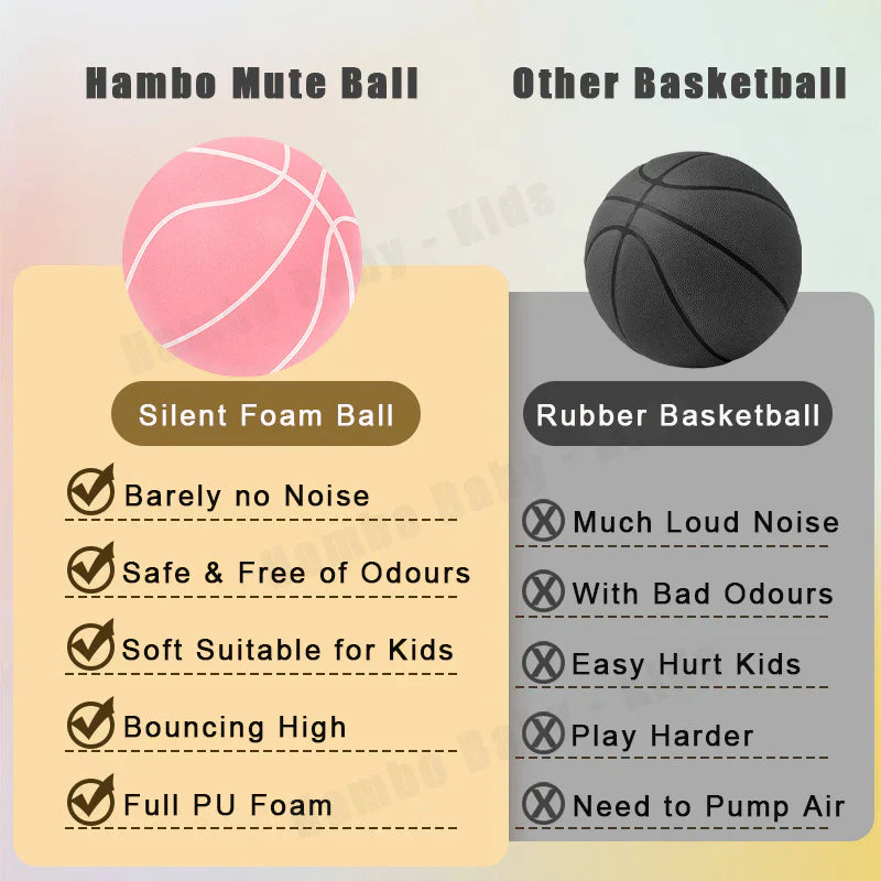 Geräuschloser Korbball