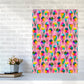 Cute Ice Creams Kids Pink Abstract Art Print