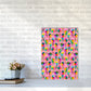 Cute Ice Creams Kids Pink Abstract Art Print