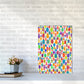 Niedliche Ananas Abstract Kunst Druck