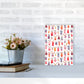 Niedliche Winter-Rehe Kinder Abstract Kunstdruck