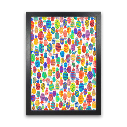 Niedliche Ananas Abstract Kunst Druck