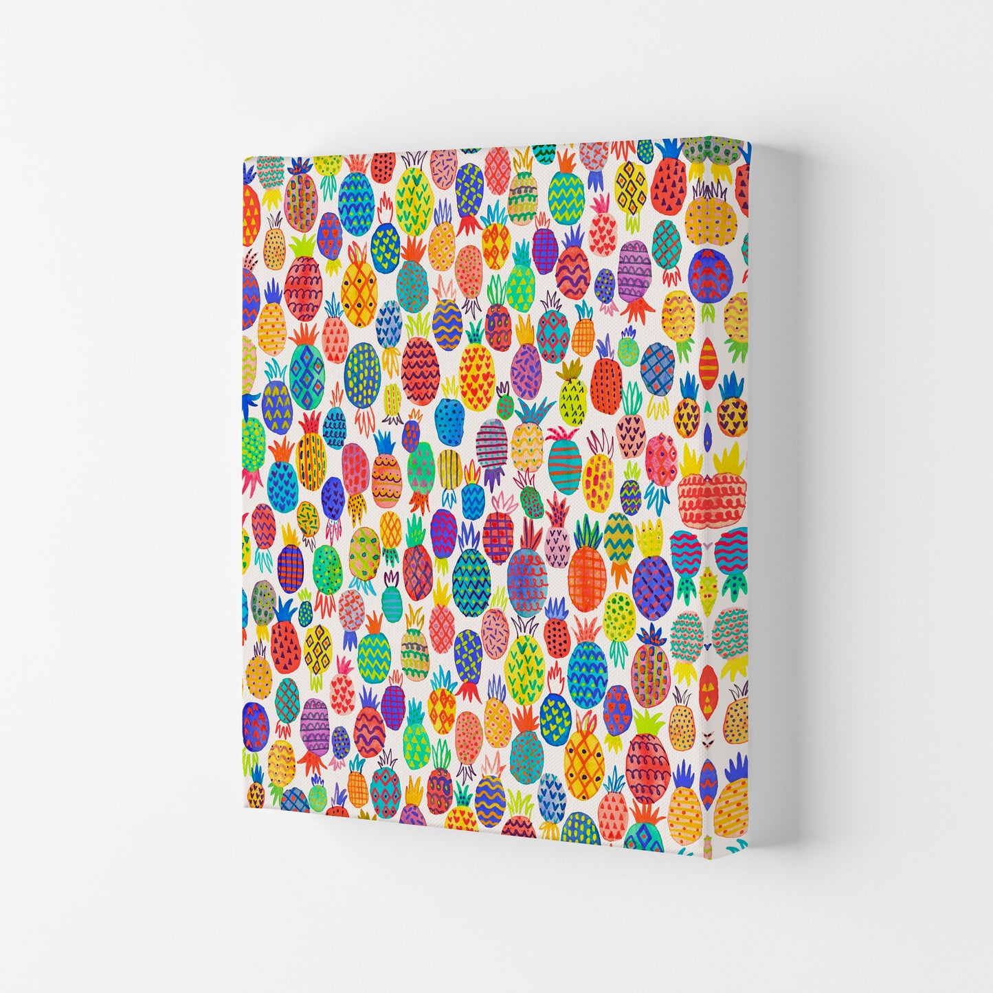 Niedliche Ananas Abstract Kunst Druck