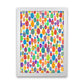Niedliche Ananas Abstract Kunst Druck