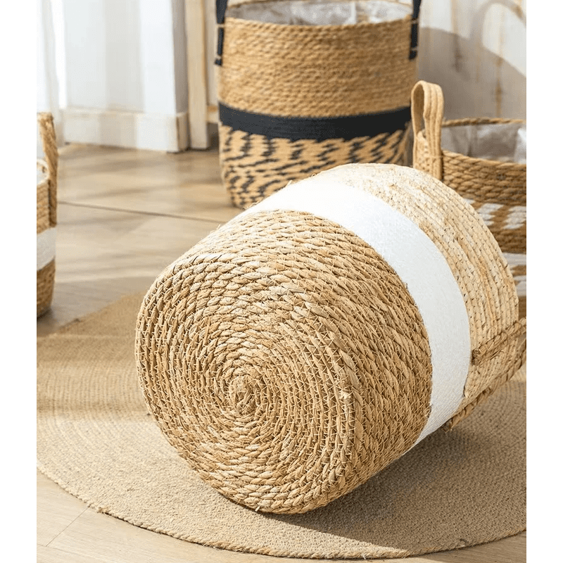 Japandi Serenity: Multifunktionale Rattan-Pflanztöpfe für zenhafte Wohnkultur