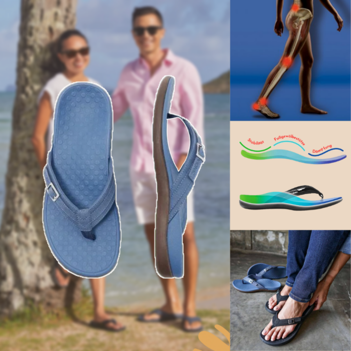 Frendorf | Orthopädische Sommer-Sandalen