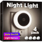 Nachtlichter Stecker in die Wand [4Pack], Nachtlicht mit Lichtsensoren, LED Nachtlicht für das Kinderzimmer, Baby Nachtlicht, Badezimmer Nachtlicht, Treppenlichter, Flurlicht