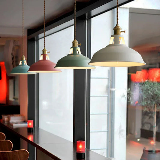 Nordische industrielle Led Pendelleuchte Retro