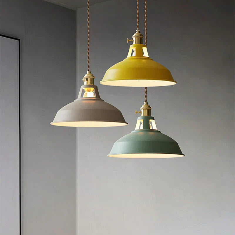 Nordische industrielle Led Pendelleuchte Retro