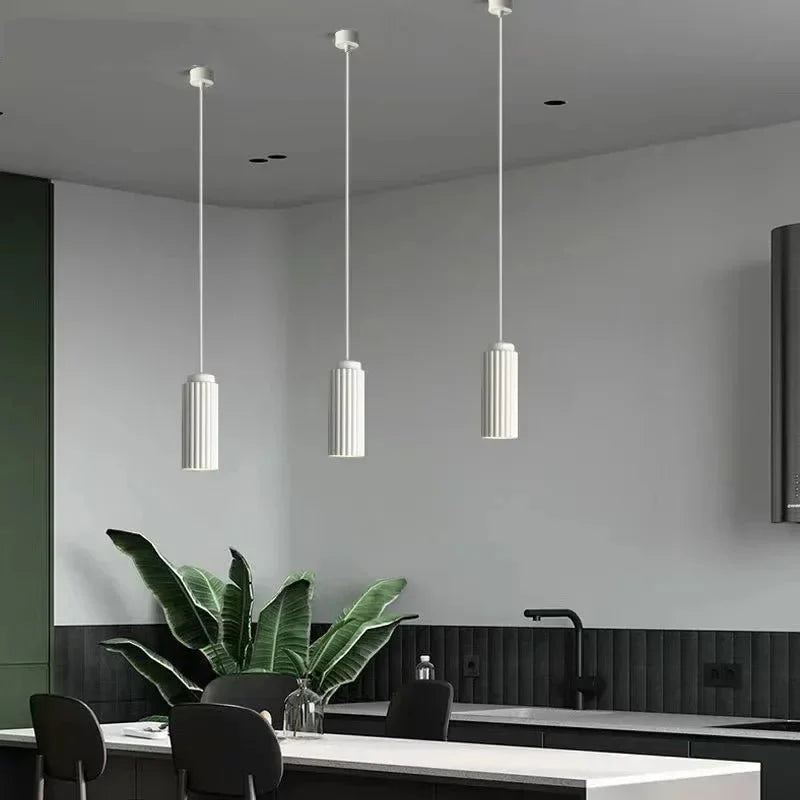 Nordische LED-Hängelampe - Minimalistische skandinavische Deckenlampe für Wohnzimmer und Küche
