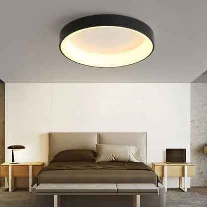 CelestialBeam - Runde norwegische LED-Deckenlampe für moderne Innenräume