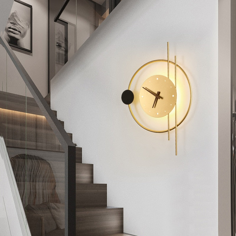 Frendorf | GlowTime modernes LED-Wanduhr