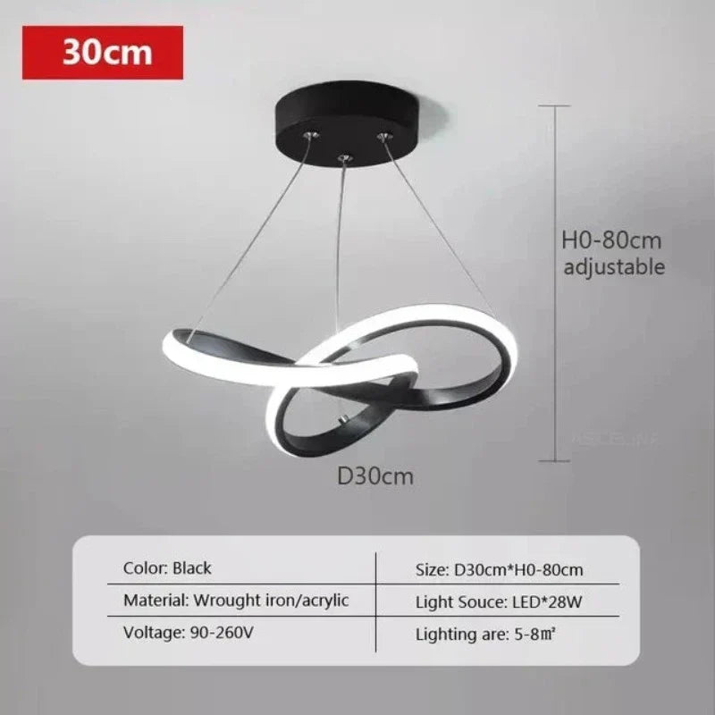 LumiWave – Moderne LED-Deckenleuchte
