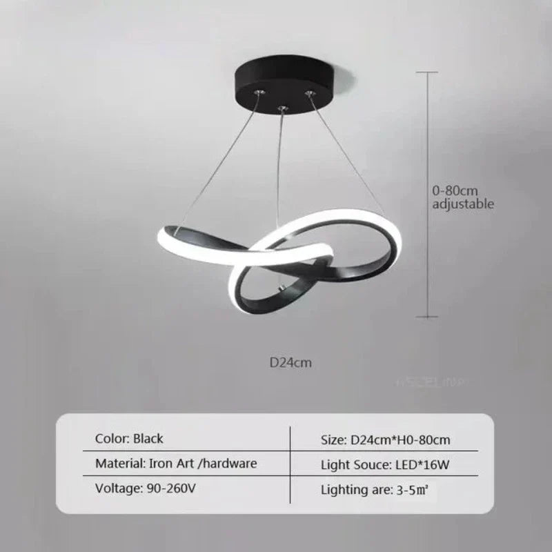 LumiWave – Moderne LED-Deckenleuchte