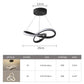 LumiWave – Moderne LED-Deckenleuchte