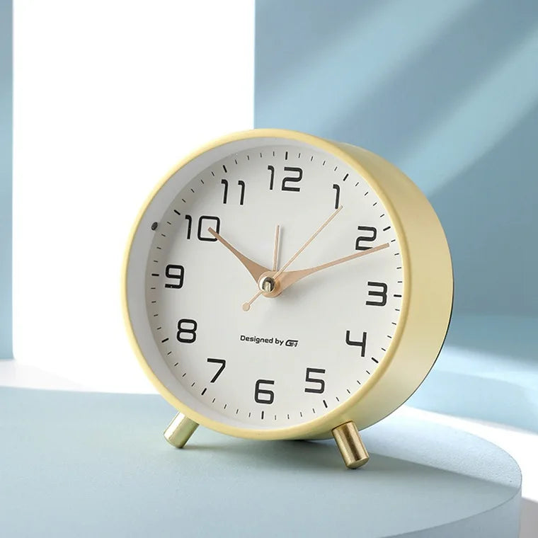 Frendorf | CalmTime - Modernes rundes lautloses Wanduhren