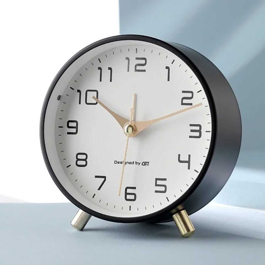 Frendorf | CalmTime - Modernes rundes lautloses Wanduhren