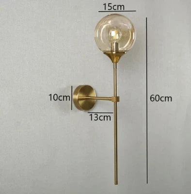 Wandleuchte Skandinavisch Modern Glas