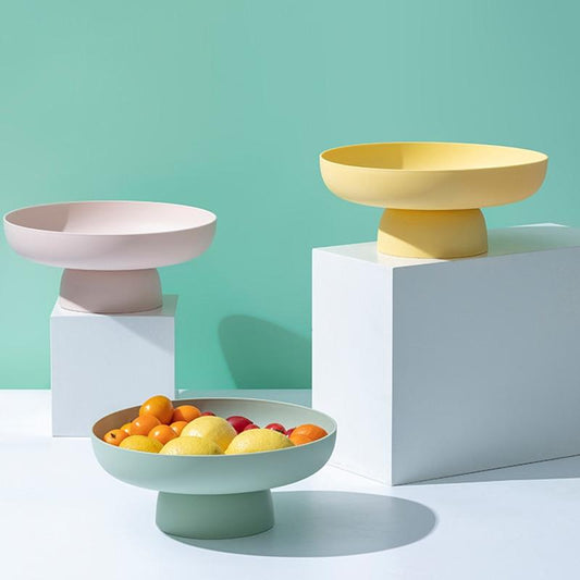 Pastellfarbenes Obsttablett