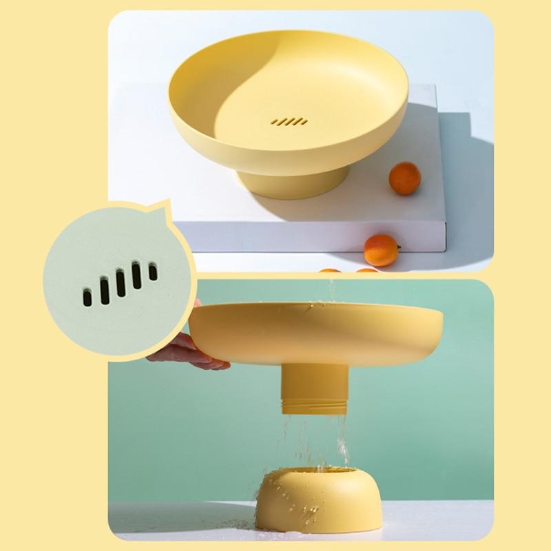 Pastellfarbenes Obsttablett