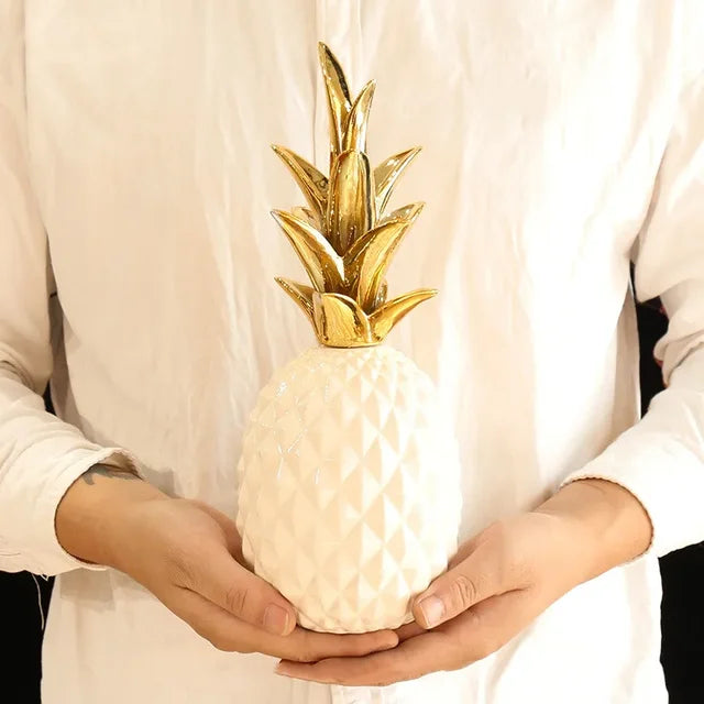 Gold Ananas Home Decor