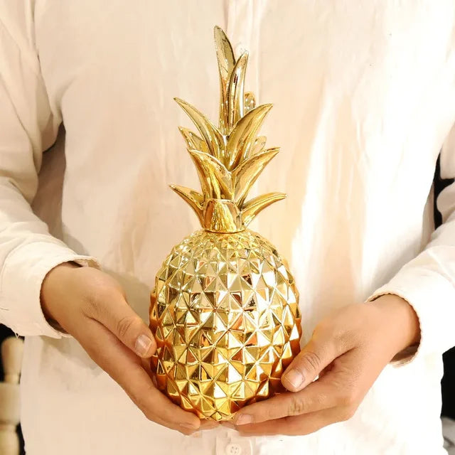 Gold Ananas Home Decor