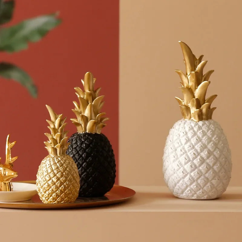 Gold Ananas Home Decor