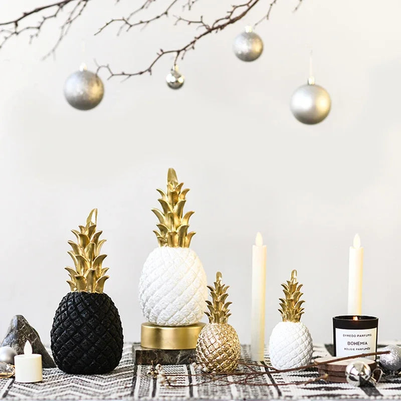 Gold Ananas Home Decor