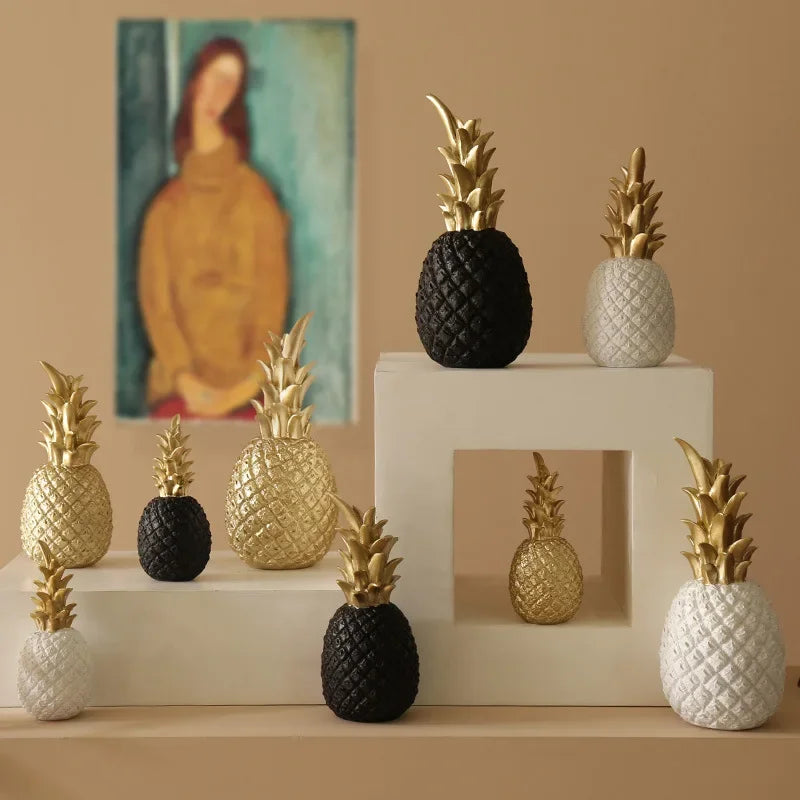 Gold Ananas Home Decor