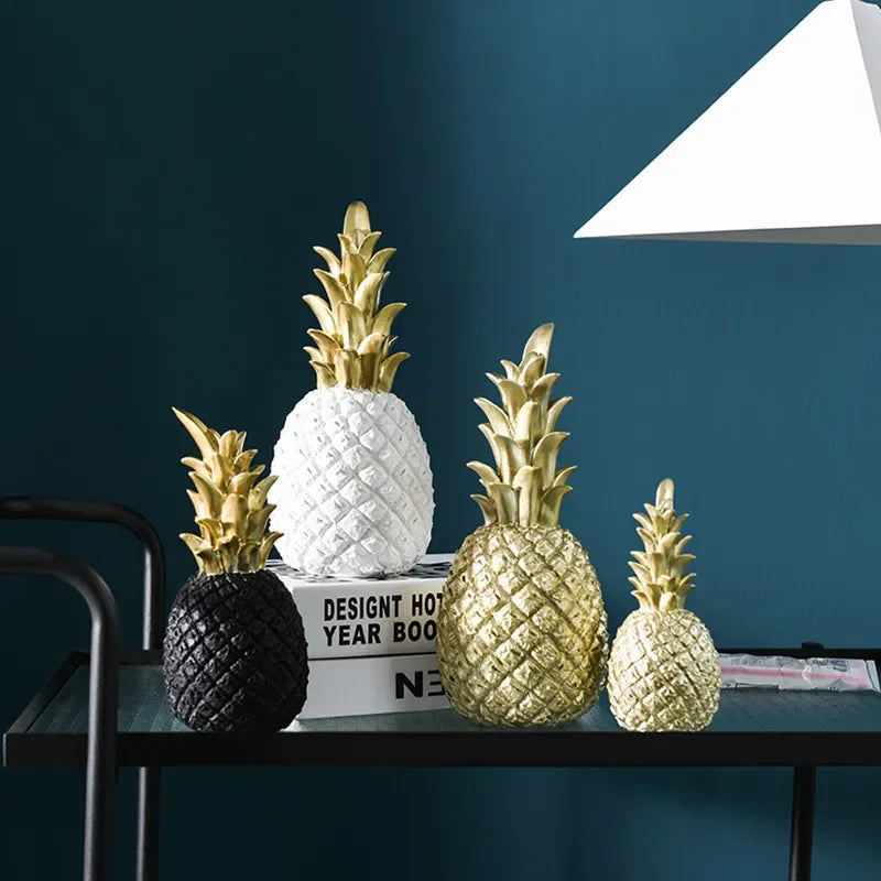 Gold Ananas Home Decor