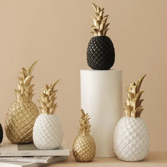Gold Ananas Home Decor