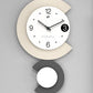 Moderne LED-Lampe Stille Wanduhr für Wohnzimmer